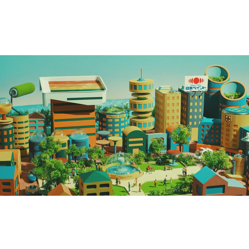 日本ペイントホールディングスTV-CM「日本ペイントタウン~世界はたえず、彩られている」篇 thumbnail from dwarf studios